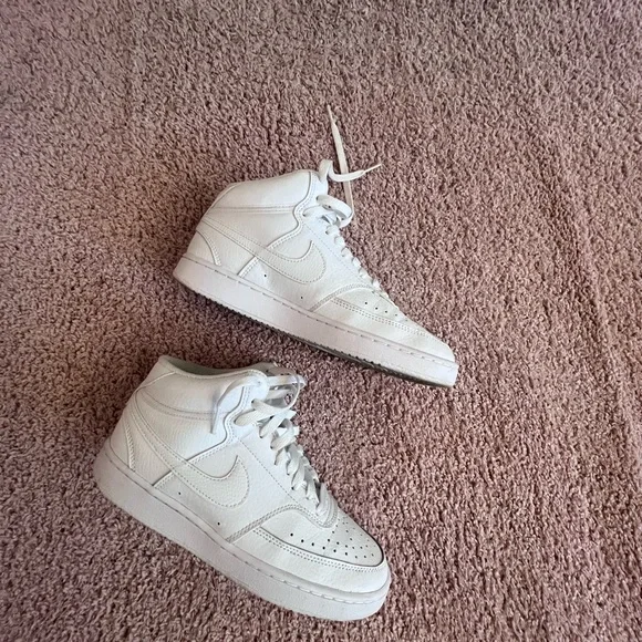 Women’s Nike Court Vision Mid Sneaker - Picture 3 of 10